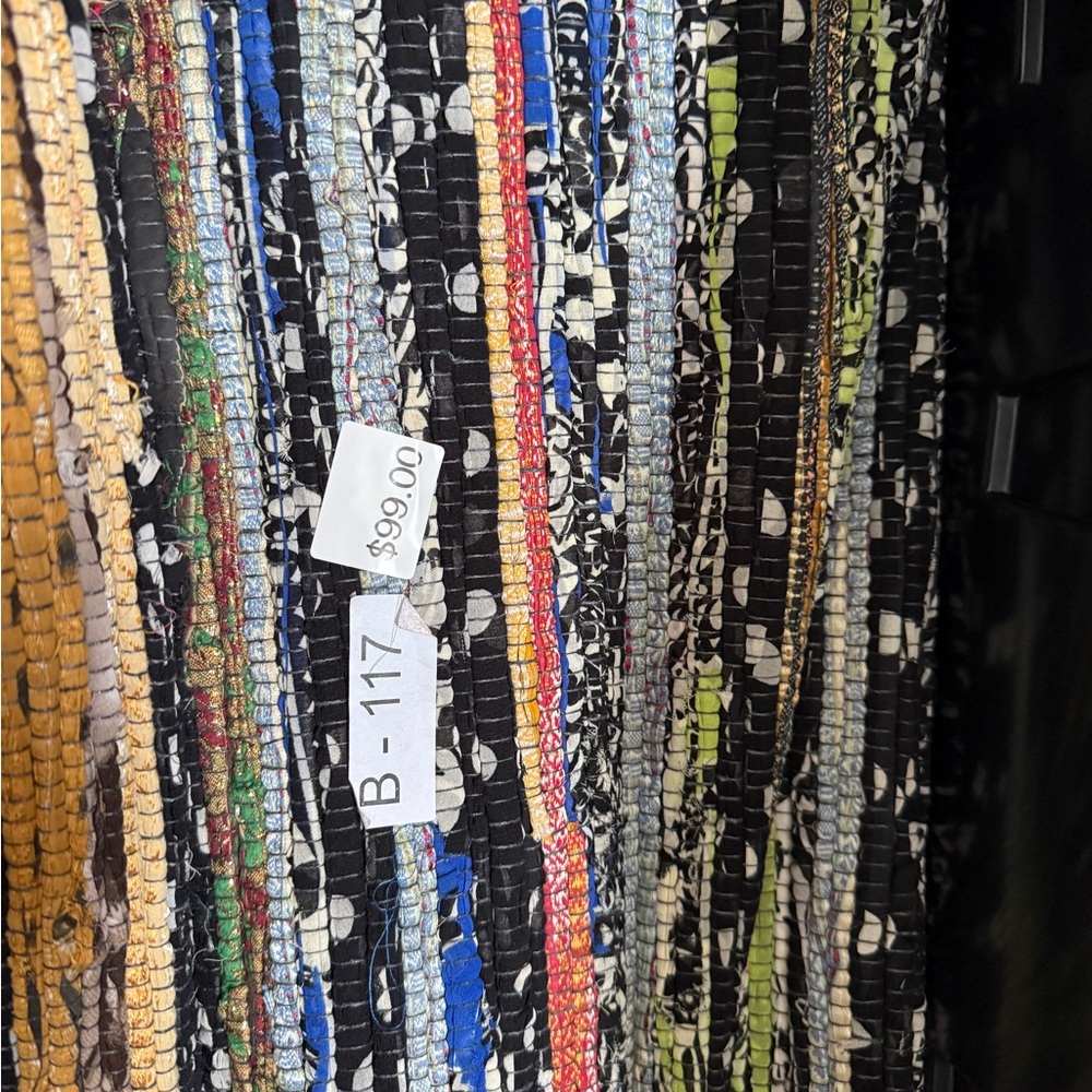 Front Gate Colorful Woven Rug - Picture 2 of 3